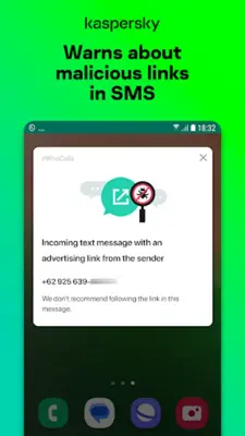 Anti-spam Kaspersky Who Calls android App screenshot 3